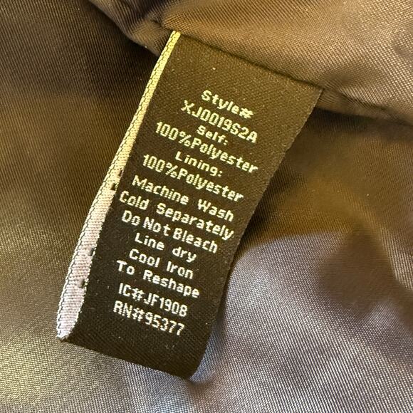 Sanctuary Red & Blue Plaid Teddy Single Button Fully Lined Cropped Jacket Size S - Picture 9 of 12